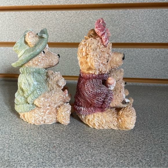 The Homemakers Idea Co. Adorable bears Momma Poppa bear and cubs - Picture 7 of 8